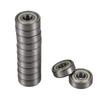 12 Pcs 608z 22mm X 8mm X 7mm Single Row Deep Groove Ball Bearing