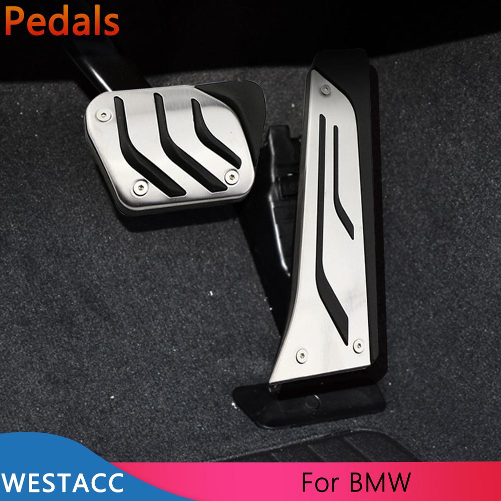 Auto Pedale Gas Bremse Kupplung Rest Pedal Abdeckung für BMW 5 6 7 Serie E65 E67 E68 F01 F02 F10 f11 F07 F12 F13 LHD