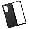 Lederhülle für Samsung Galaxy Z Fold 2 Handy Sturzsichere SchutzhülleSchwarz