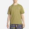 Nike ACG T Shirts Men's Green Crew Neck Moderate Straight Fit DR7758-378