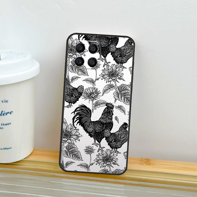 Chicken Pattern Case For Samsung Galaxy M21 M31 M11 M13 M54 M34 M14 M56 M36 M16 M53 M32 M52 M35 M55 M15 M06