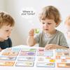 Baby Animals Matching Game Montessori Wooden Toys Thinking Logice Trainting Shape Cognition Education Parish Classroom Material
