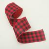 Christmas Ribbon Wired DIY Bow Flower Craft Ribbon for Wreath Floral Bows Crafts Christmas Holiday Celebration Decorations