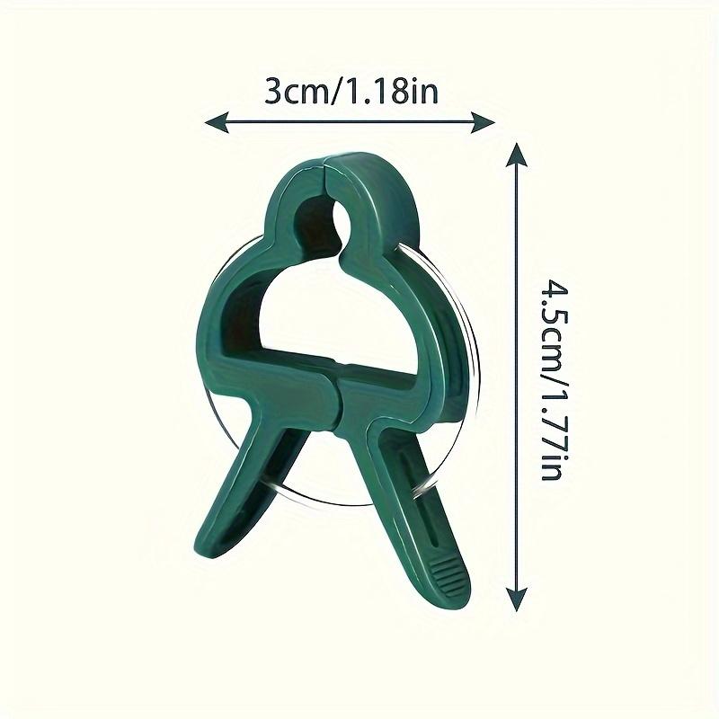 20ps Plant Fixed Clips Reusable Garden Greenhouse Bracket Garden Plants Vine Climbing Clamp Flower Tomato Support Fastener
