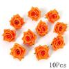Autumn Orange Artificial Flowers Silk Fake Flowers for Home Room Decor Garden Wedding Decoration Bouquet Wreath Gift Accessories