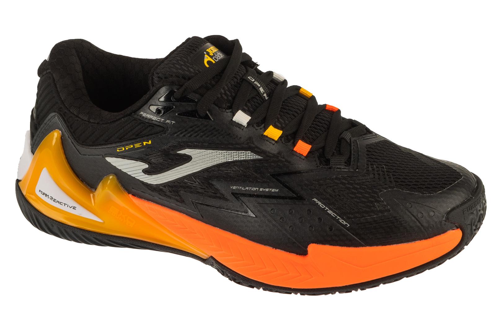 Joma Open Men 25 TOPEW, Herren schwarze Tennisschuhe 40,5 schwarz