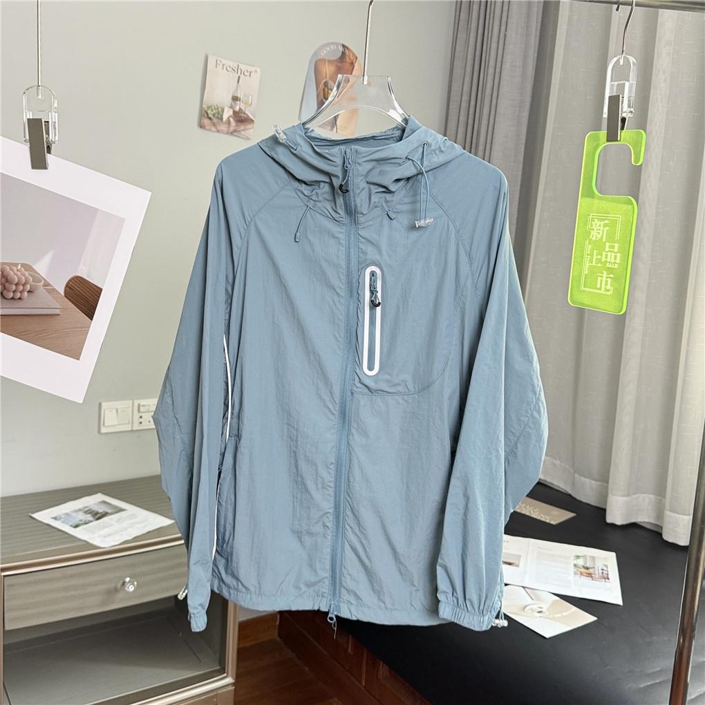 Empty Mountain Light Rain UV Protection Hooded Jacket - Men's & Women's Waterproof Outdoor Cooling Skin Clothing