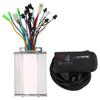36V 450W Electric Bike Brushless Motor Controller Kit with LED Meter Durable Dual Mode Controller