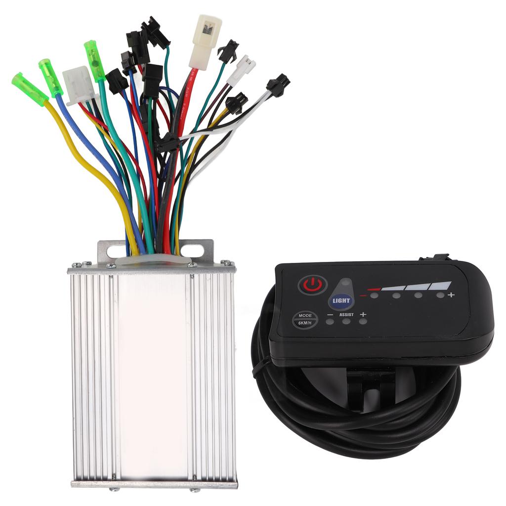 36V 450W Electric Bike Brushless Motor Controller Kit with LED Meter Durable Dual Mode Controller