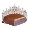Crown Bridal Tiara Korean-style Atmospheric Wedding Hair Accessories Goddess's 18th-year-old Coming-of-age Ceremony Princess Birthday Crown