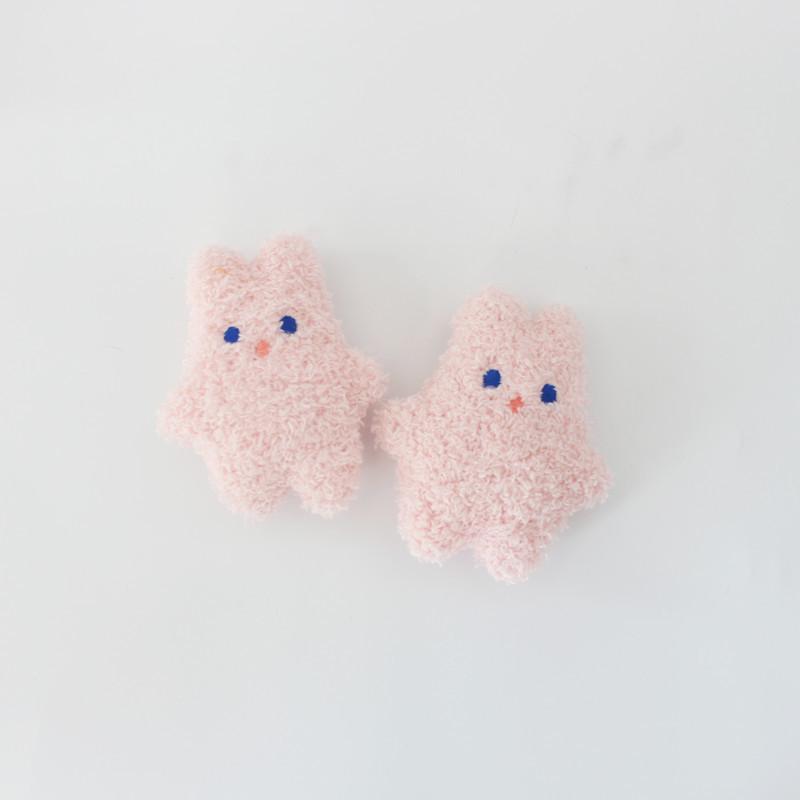 Broche de Oso y Conejo de Peluche: Accesorios bonitos para bolsos, sombreros, calcetines y gorros