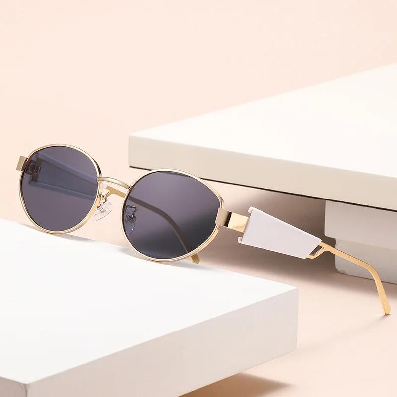New Vintage Round Frame Sun Glasses for For Women For Men Travel Outdoor Use Beach Stylish Sun Glasses UV 400 Protection Sun Shades Sports Eye