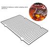 Prostokąt BBQ Wire Mesh Grill Net Grill Grilled Grid Outdoor Camping Picnic Tool