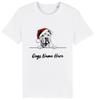 AMERICAN BULLDOG Personalised Christmas Dog T-Shirt Mens Womens Tees Top Mens Womens Dogs Name