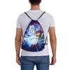 Custom Saint Seiyas Drawstring Bag Men Women Foldable Sports Gym Sackpack Seiya Hyoga Shiryu Camus Shun Training Backpacks