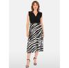 Perso Midi Dress with a Belt