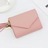 Trendy Women's Short Tassel Clutch with Card Holder & Coin Purse