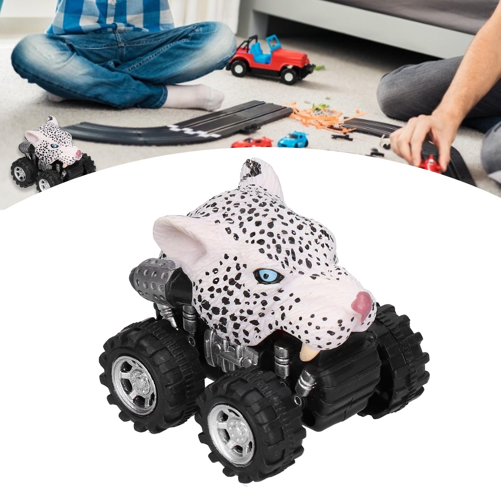 Children Animal Model Car Toy Four Wheel Drive Pull Back Car Educational Vehicle Toy