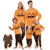 Print Cute Family Set Pajamas, Home Clothes, Family Set Long Sleeve Top Pants Set