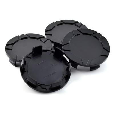 Wheel Center Caps, 79mm, 73mm, 4 Pieces, Black, Wheel Covers, Center Covers