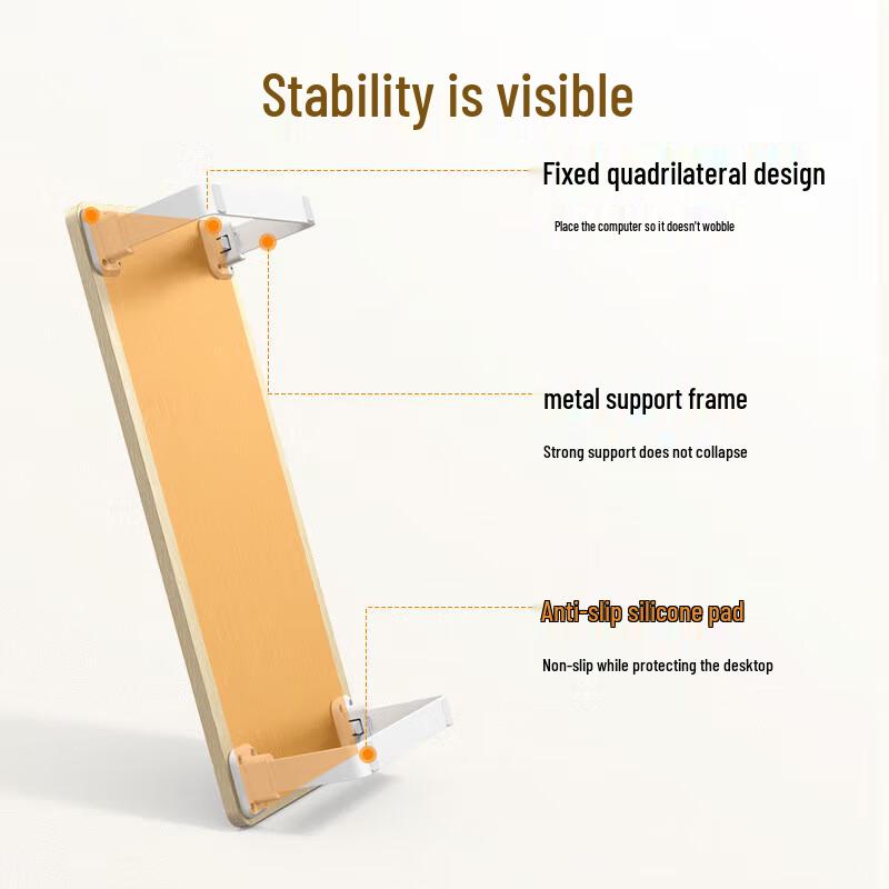 Ugreen Wood Grain Monitor Riser with Storage