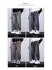 [Optional Fleece] Men's New Autumn/Winter Casual Lyocell Embroidered Drawstring Sports Pants