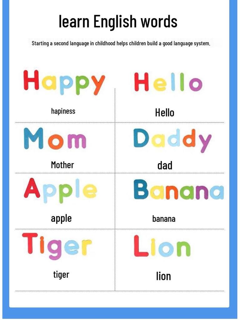 English Alphabet Magnet Tiles: Uppercase & Lowercase Letter Stickers for Kids' Education