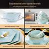 KANGQIN Nordic Underglaze Ceramic Dinnerware Set
