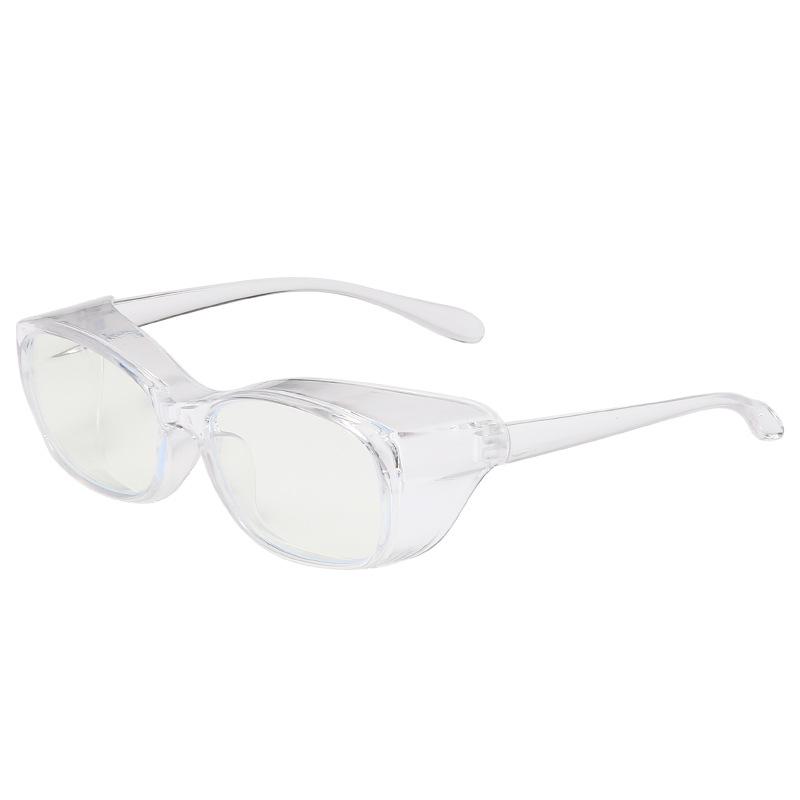 Retro Anti-Fog Blue Light Goggles: Dustproof, Droplet-Proof Square Frame Anti-Pollen Glasses
