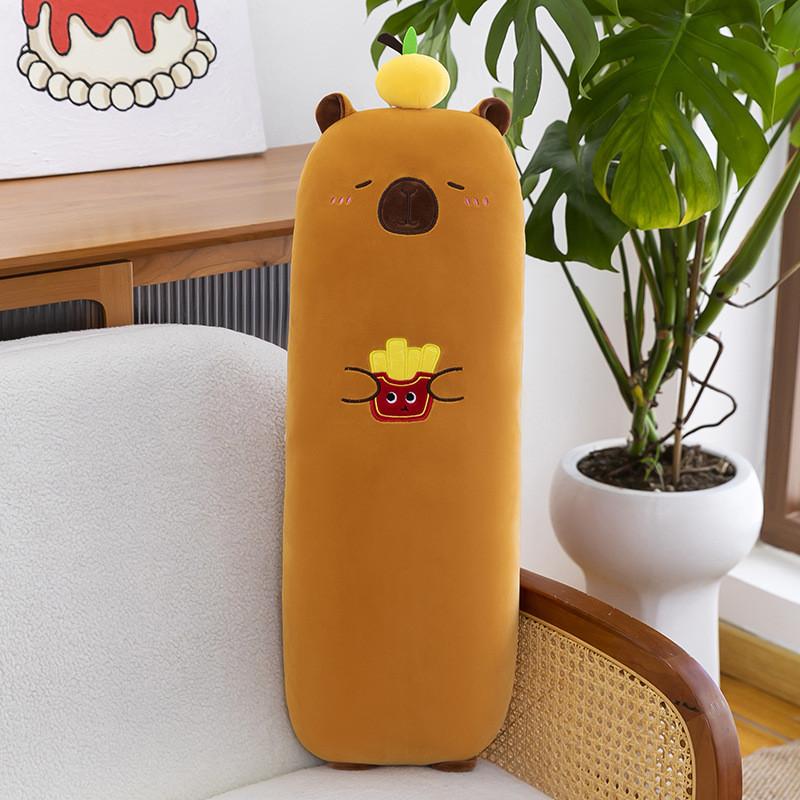 

Capybara French With Fries Hamburgers Tree Plush Toy Stuffed Animal Gift Doll French Fries,50cm