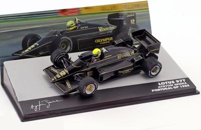 Atlas 1985 Portugal Gp Ayrton Senna Lotus Renault F1 97t