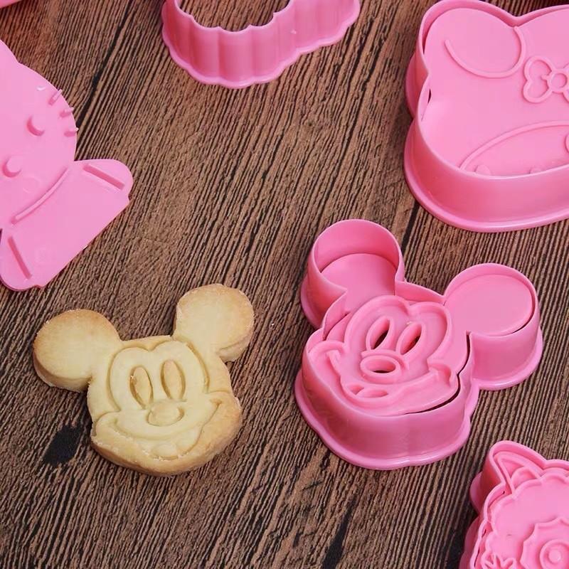 Disney Cartoon 3d Cookie Mold With Animal Shapes For Diy Baking And Holiday Gifts