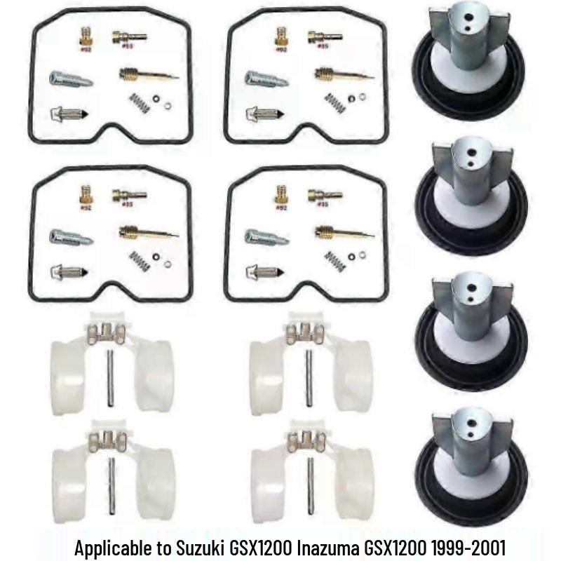 Suzuki GSX 1200 Inazuma 1999-2001 Carburetor Repair Kit Contact customer service