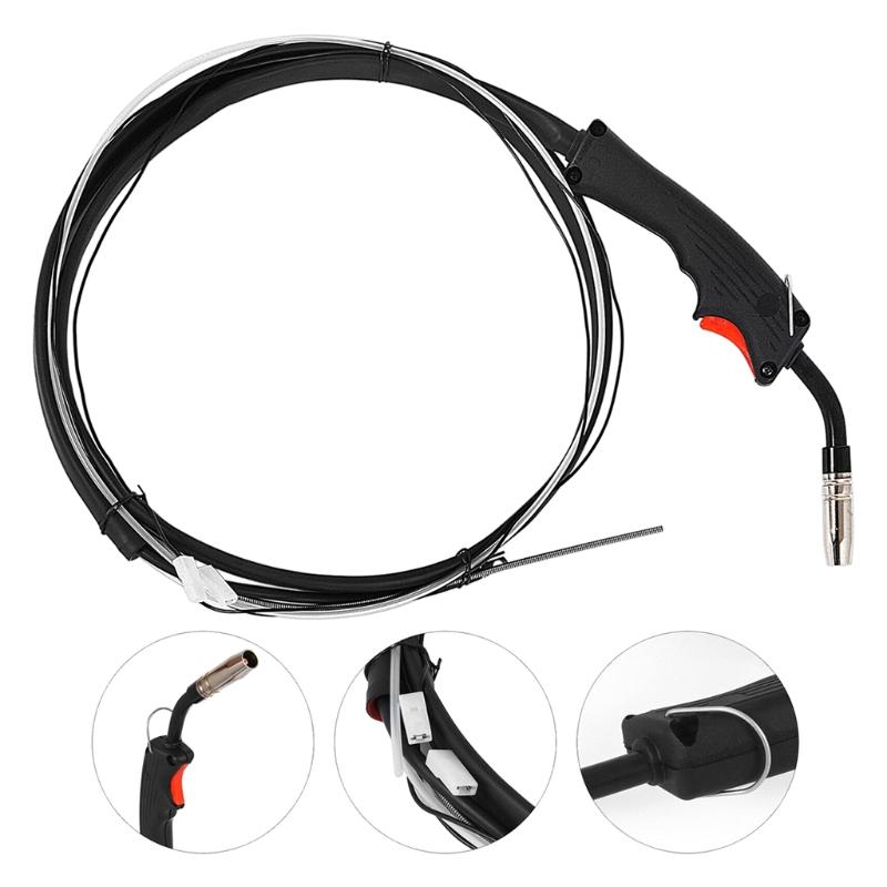 Practical 14AK MIG Welding Gun Torch for Light Autobody Work Gas Shielded Welding Electric Welder Replacement Torch