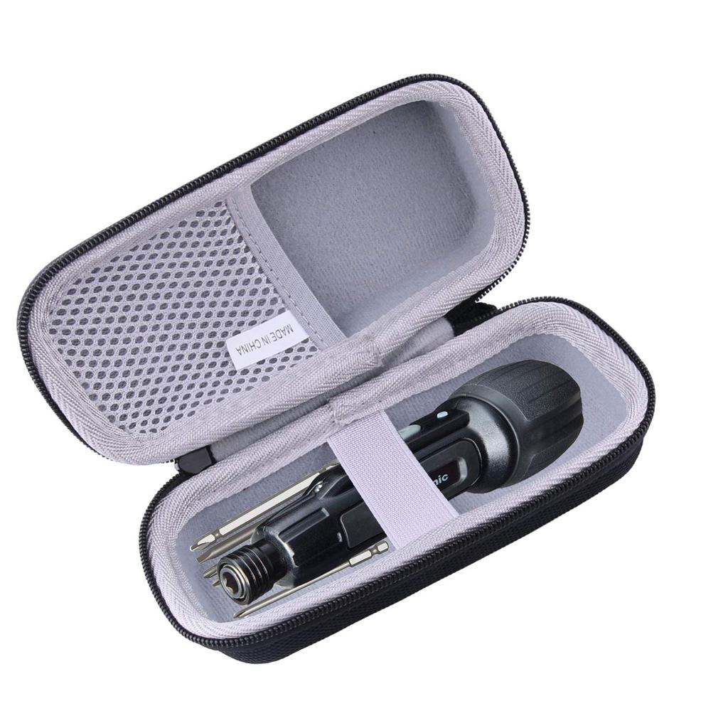 VOICE Electric Electric Screwdriver Compatible Storage Case Screwdriver/Panasonic EZ7412S-B -waiyu JP... (Black + Gray)