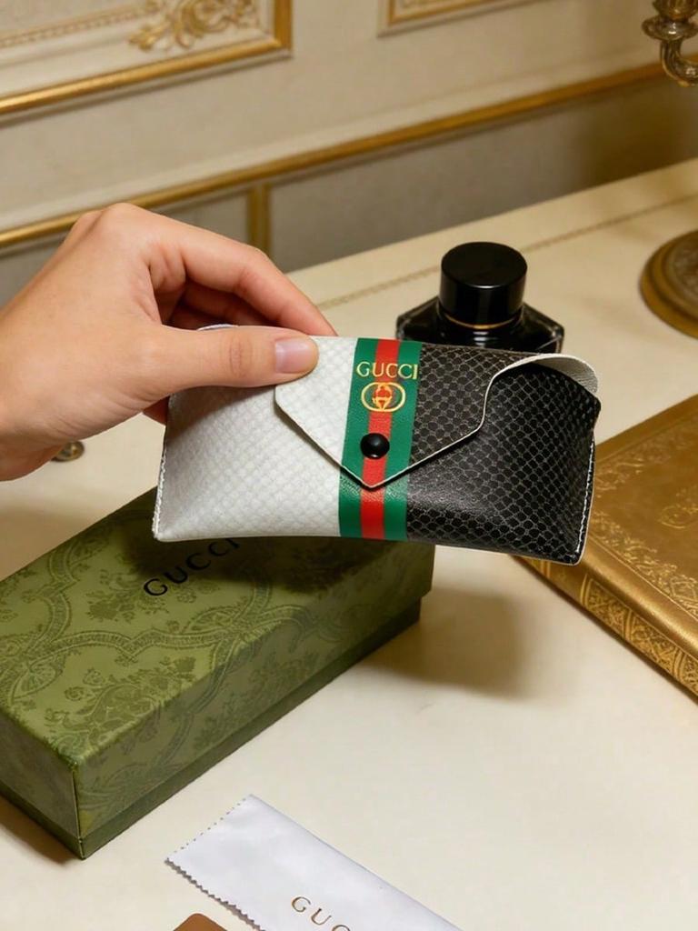 Gucci Lüks Katlanabilir Güneş Gözlüğü Kılıfı
