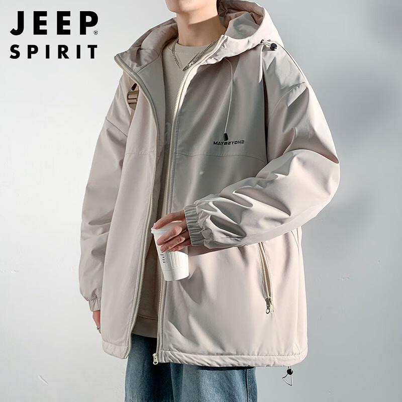 JEEP SPIRIT Men's Hooded Winter Padded Jacket