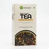 Smartveda Skin & Hair Health Tea | Herbal Green Tea Blend with Orange Peel, Rose Petals, Ashwagandha, Turmeric, 10+ Herbs | 20 Tea Bags