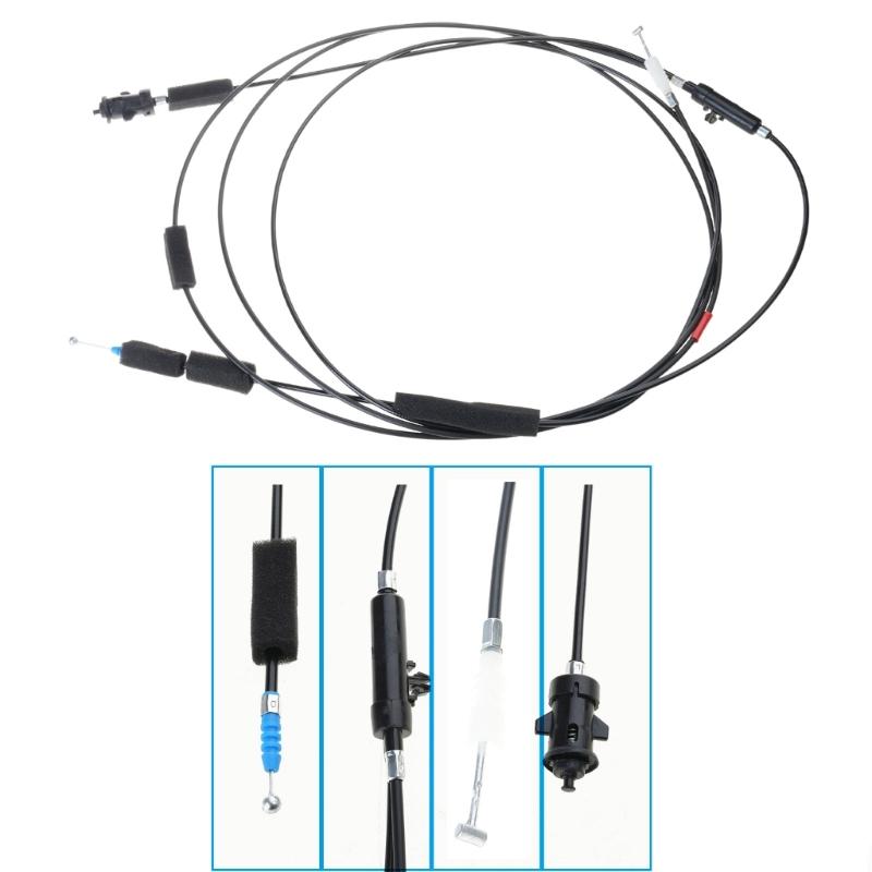 Trunk Door Fuel Lid LatchsLock Release Cable 74880-S5A-A01 for 74880-S5A-305 74880-S5A-A02 4 Door 2001-2005 Vehicle Part