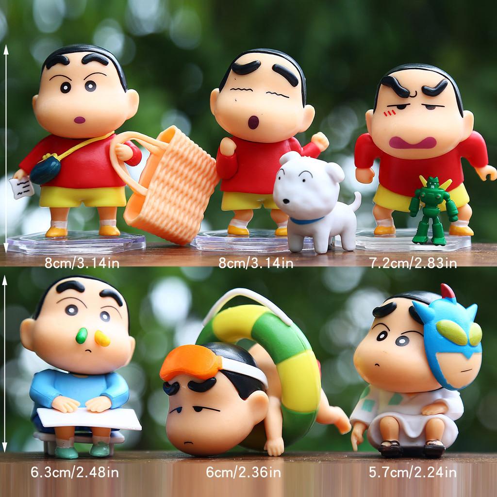 Crayon Shinchan Pvc Figure Collectible Gift For Kids And Fans