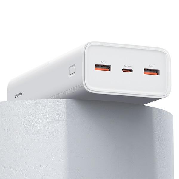 Usams Powerbank Pb68 30000Mah For Phones 65W Pd Qc3.0 With 100W Usb-C Cable