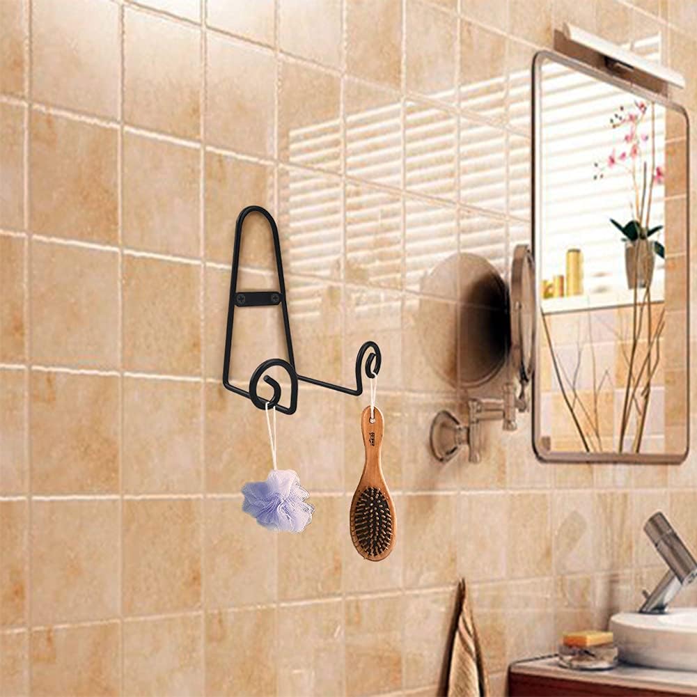 YY YEARCHY Plate Stand Holder for Wall Hanging Display Rack Art Hanger Metal Easel Photo Holder Books Bowls Platters