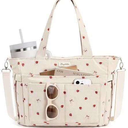 Women's Printed Large Capacity Tote Bag New Trendy Shoulder Bag