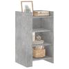 VidaXL Concrete Grey Buffet 45x35x75 Cm Engineered Wood, Cabinet, Sideboard, Storage Cabinet, Cupboard, 848384