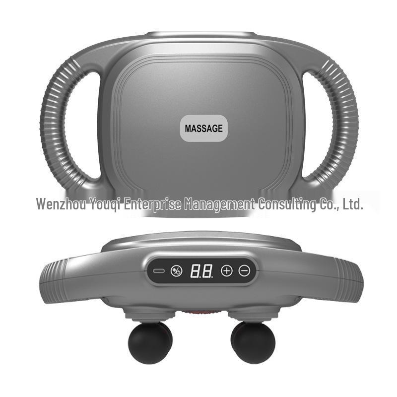 Smart Electric Fascia Massage Gun: 22 Heads, 9 Modes for Muscle Relief and Relaxation