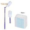 1 Set Expandable Duster Starter Kit 180/360 Duster Kit Handle Washable Mini Cleaning Duster Head Set Ceiling Fan Dust Remover