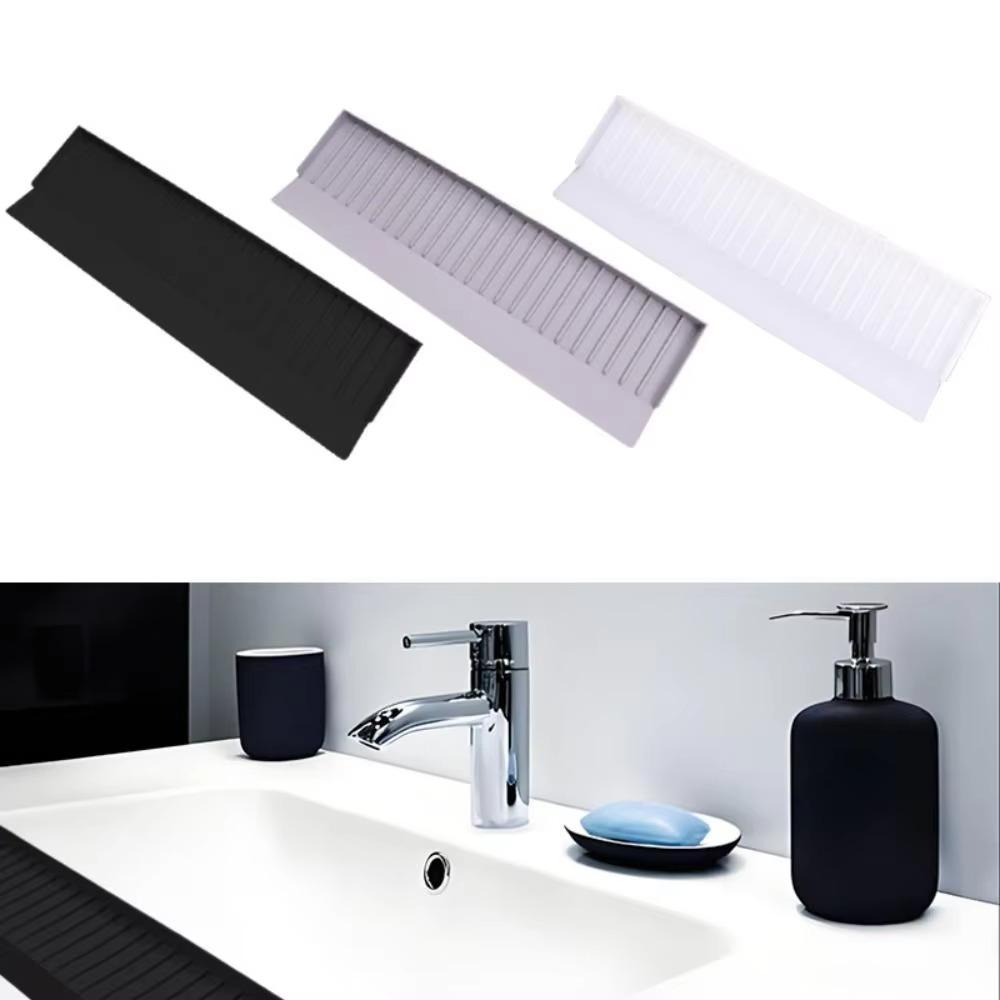 Silicone Kitchen Sink Water Baffle Splash-proof Sink Rim Splash Protector  Washbasin