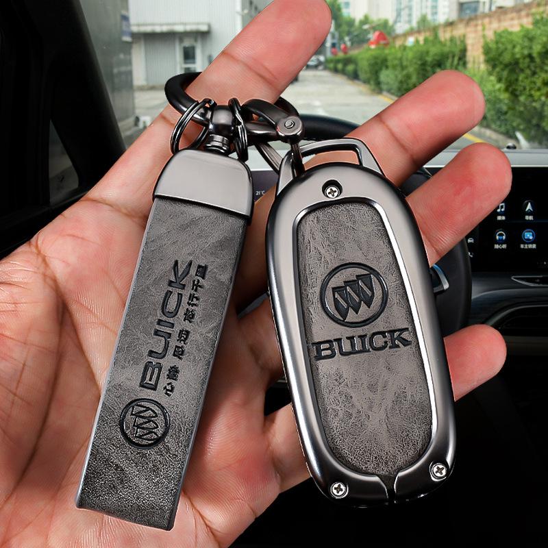 Key Case for 2022 Buick GL8, Regal, LaCrosse, Encore, Verano, GL6 - Shell Buckle Bag