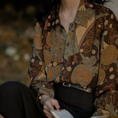 Vintage Blouses Streetwear Harajuku Oversized Shirts Women's Elegant Tops Long Sleeve Korean Style Chic Cool Retro Clothes