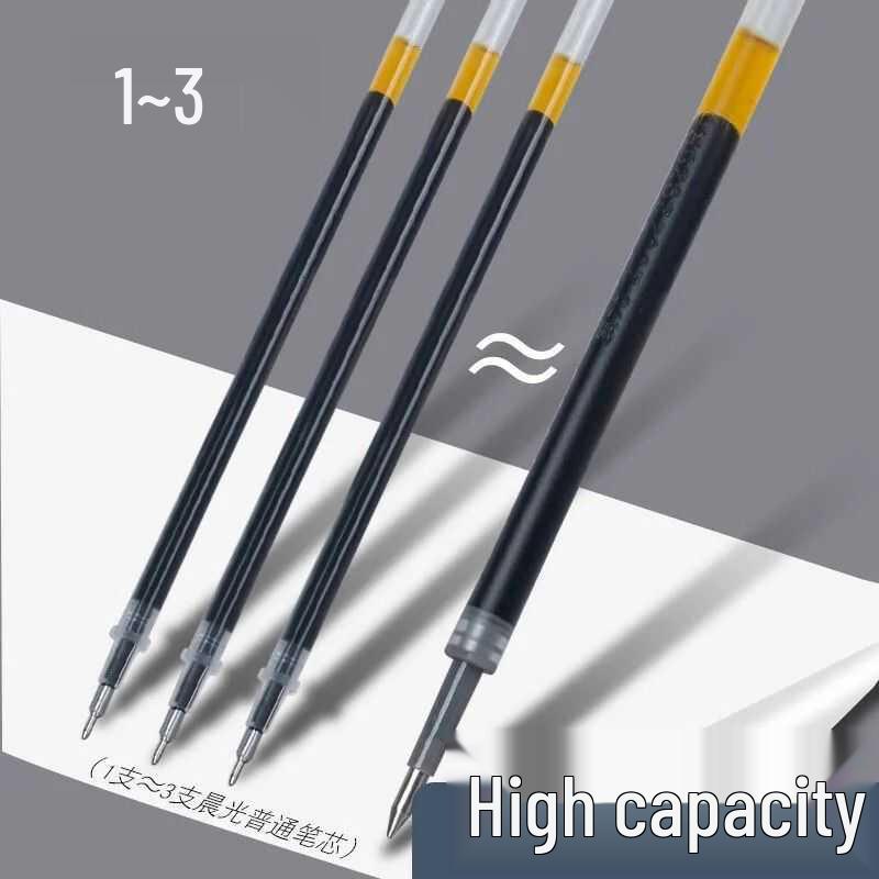 Quick-Dry 0.5mm Gel Pen - Red, Blue, Black - Ideal for Students, Exams, and Signatures